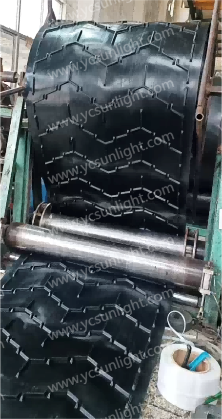 C17B Chevron Conveyor Belt for Russia